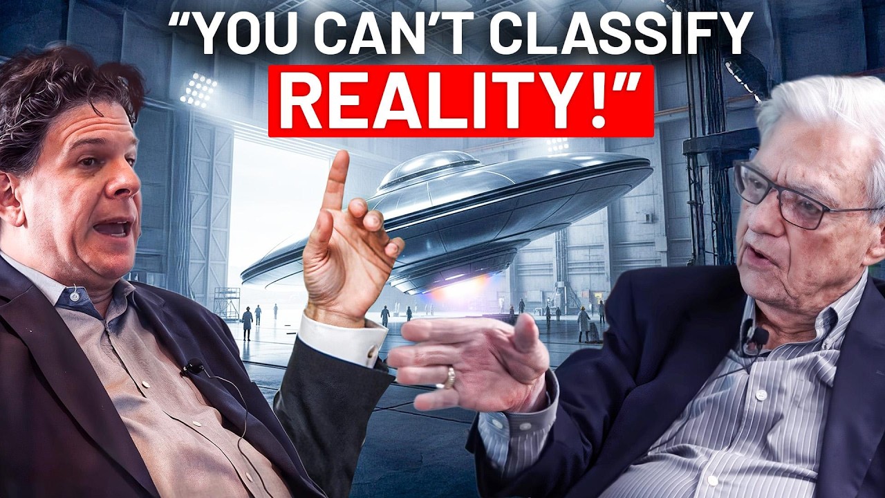 Eric Weinstein Debates CIA UFO Expert Hal Puthoff