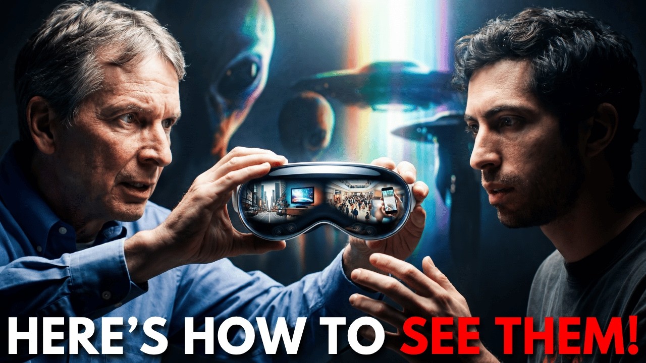 MIT Scientist: “Your Brain Evolved To Ignore Aliens – They’re Everywhere!” episode