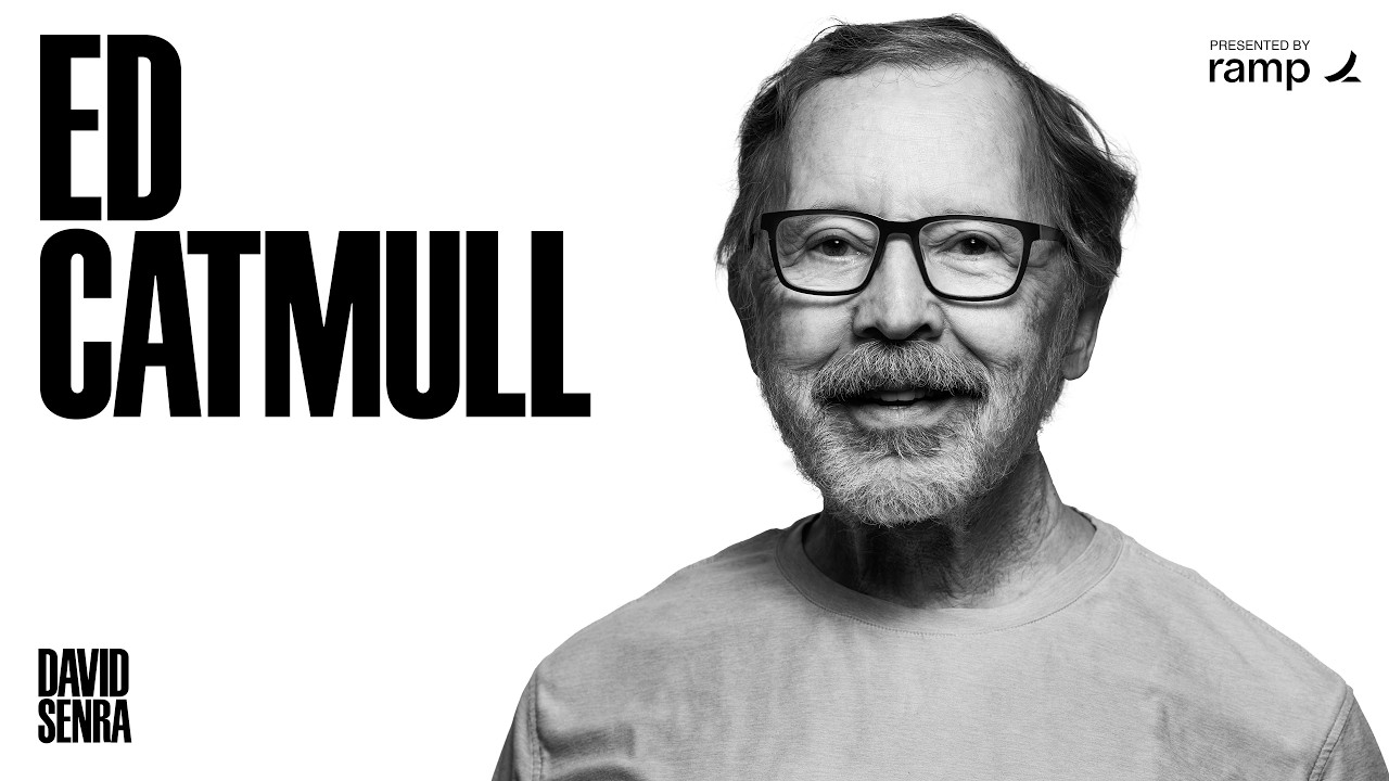 Building Pixar, Working With Steve Jobs, and Cultivating Creativity | Ed Catmull episode