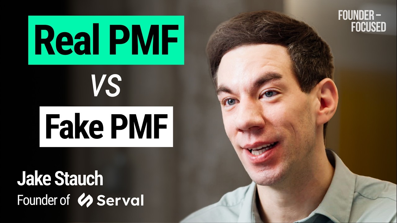 How I Built a $1B AI Company by Knowing Real PMF From Fake | Serval, Jake Stauch episode