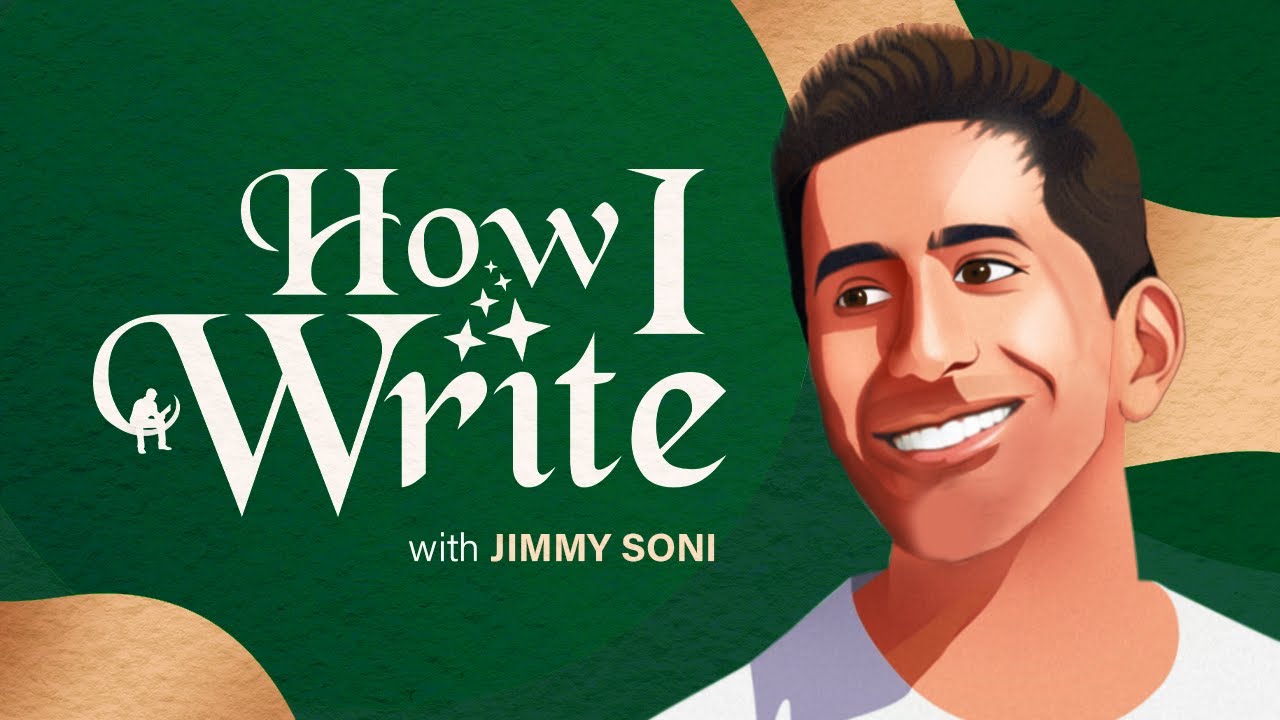 How to Write Like An Athlete | with Jimmy Soni | How I Write Podcast episode