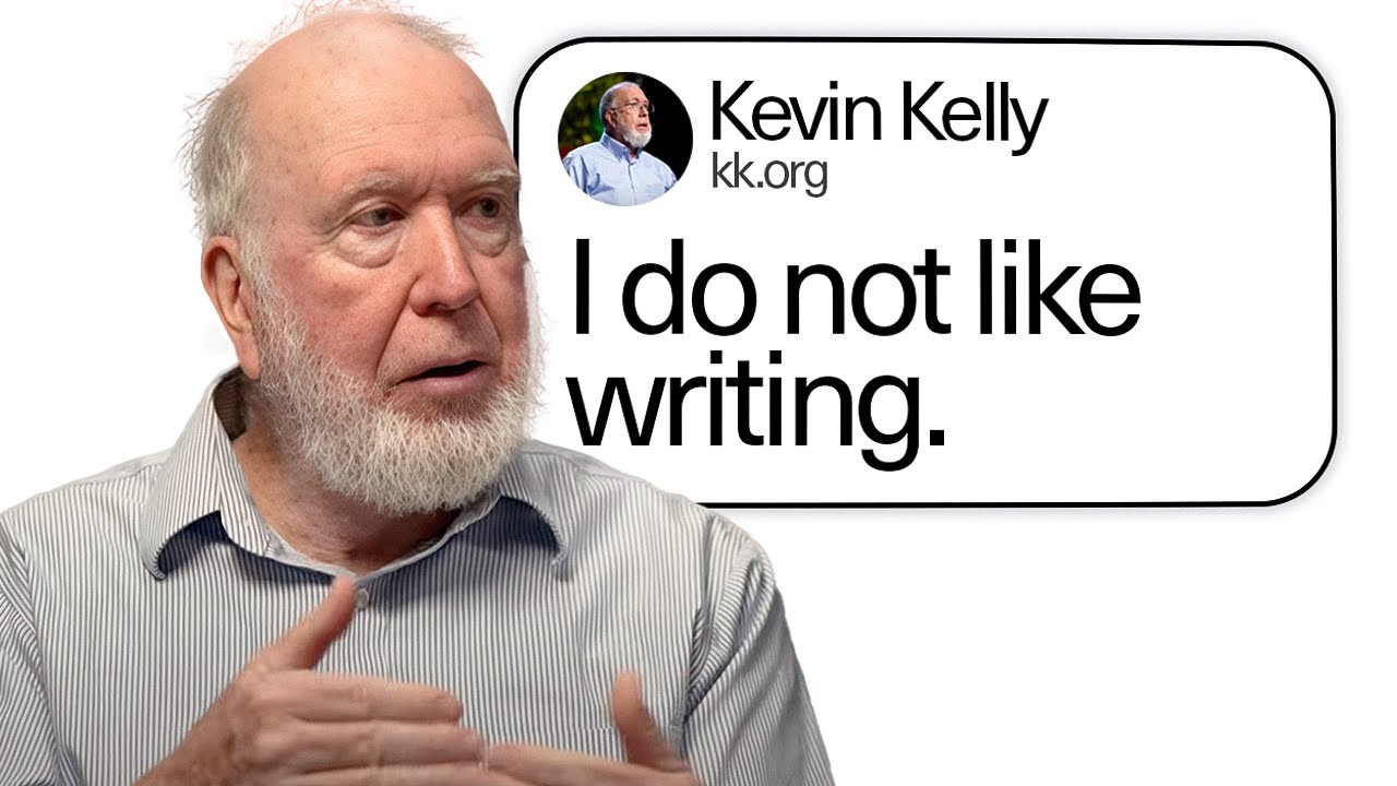 WIRED Founding Editor Answers My Writing Questions — Kevin Kelly episode
