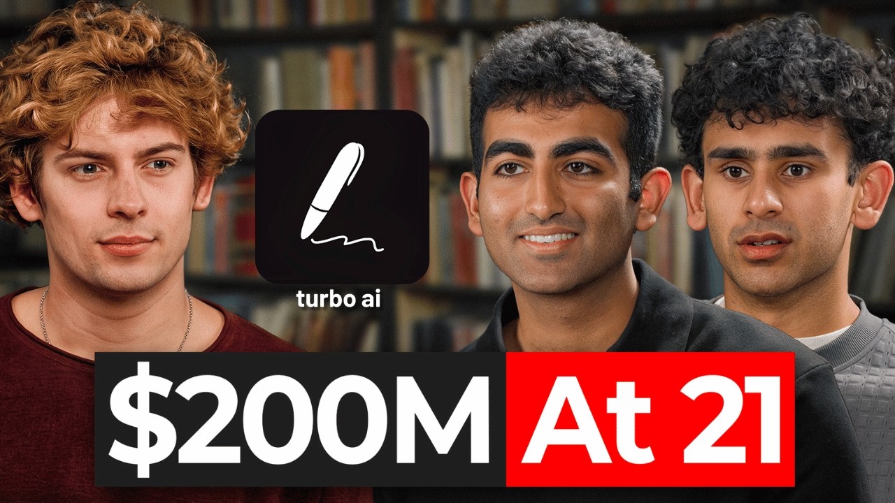"School Is A Scam!" How Two Dropouts Built A $200M AI Empire in 25 Months |  Turbo AI Founders episode