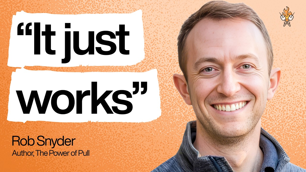 An 86-minute guide to finding PMF | Rob Snyder (Author, The Power of Pull)