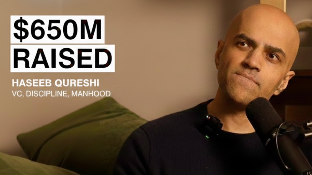 $4B Crypto Fund, Manhood, Discipline, VC: Haseeb Qureshi episode