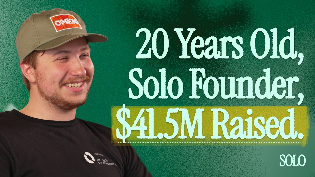 High School Dropout, No Co-Founder, $41.5M to Fix AI Data Centers | Zach Laberge, Omen
