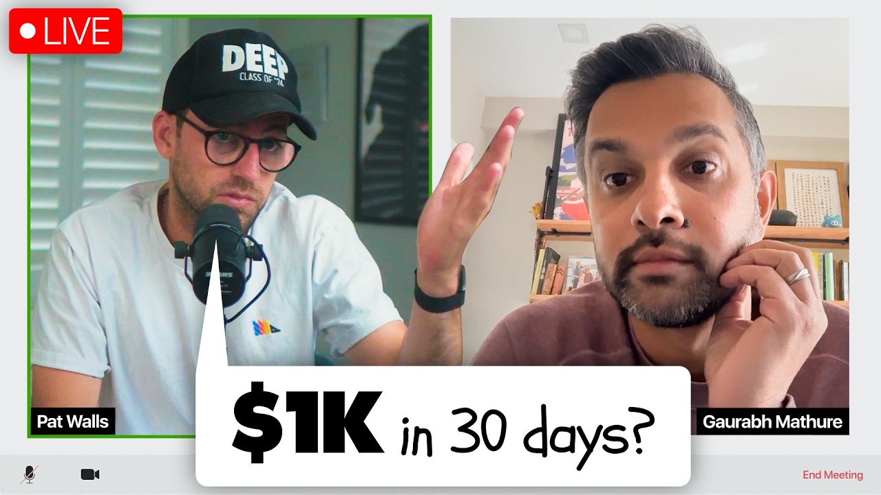 He built 100 apps and made $0. Can he fix it in 30 days?