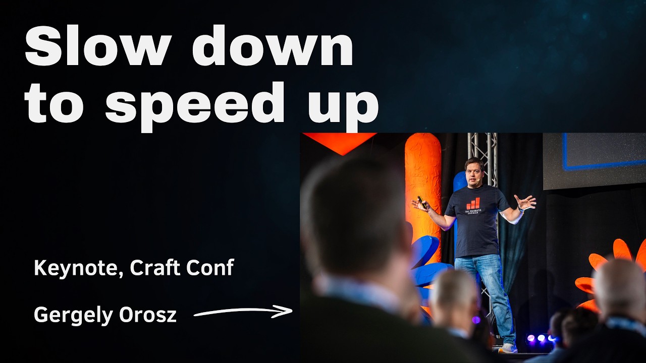 Slow down to speed up: AI and software engineering