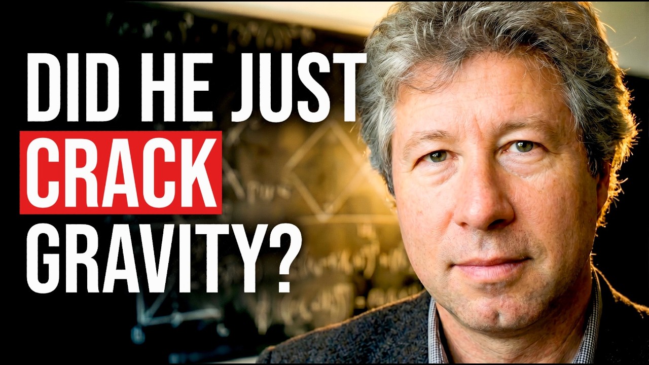 This Physicist (Unexpectedly) Derived Gravity from Information episode